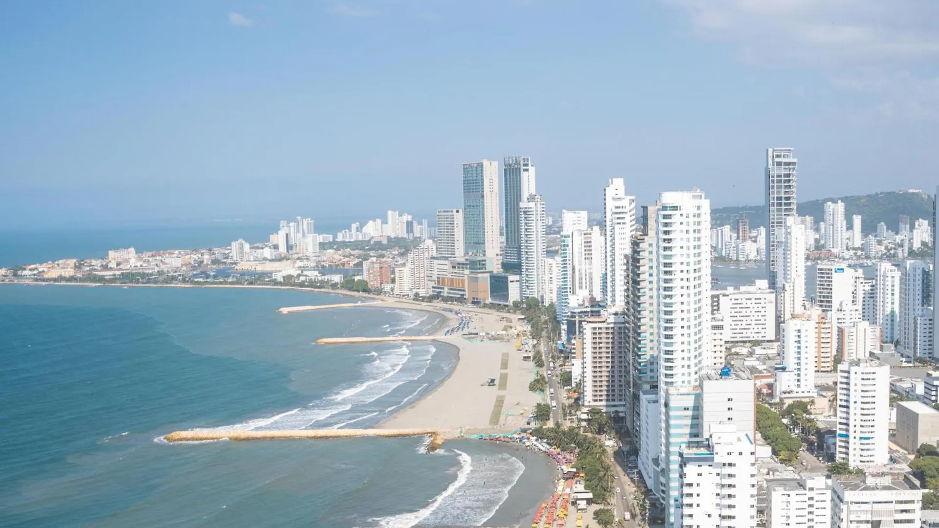 Edificio Palmetto Beach Apto 1702 Cartagena Apartment