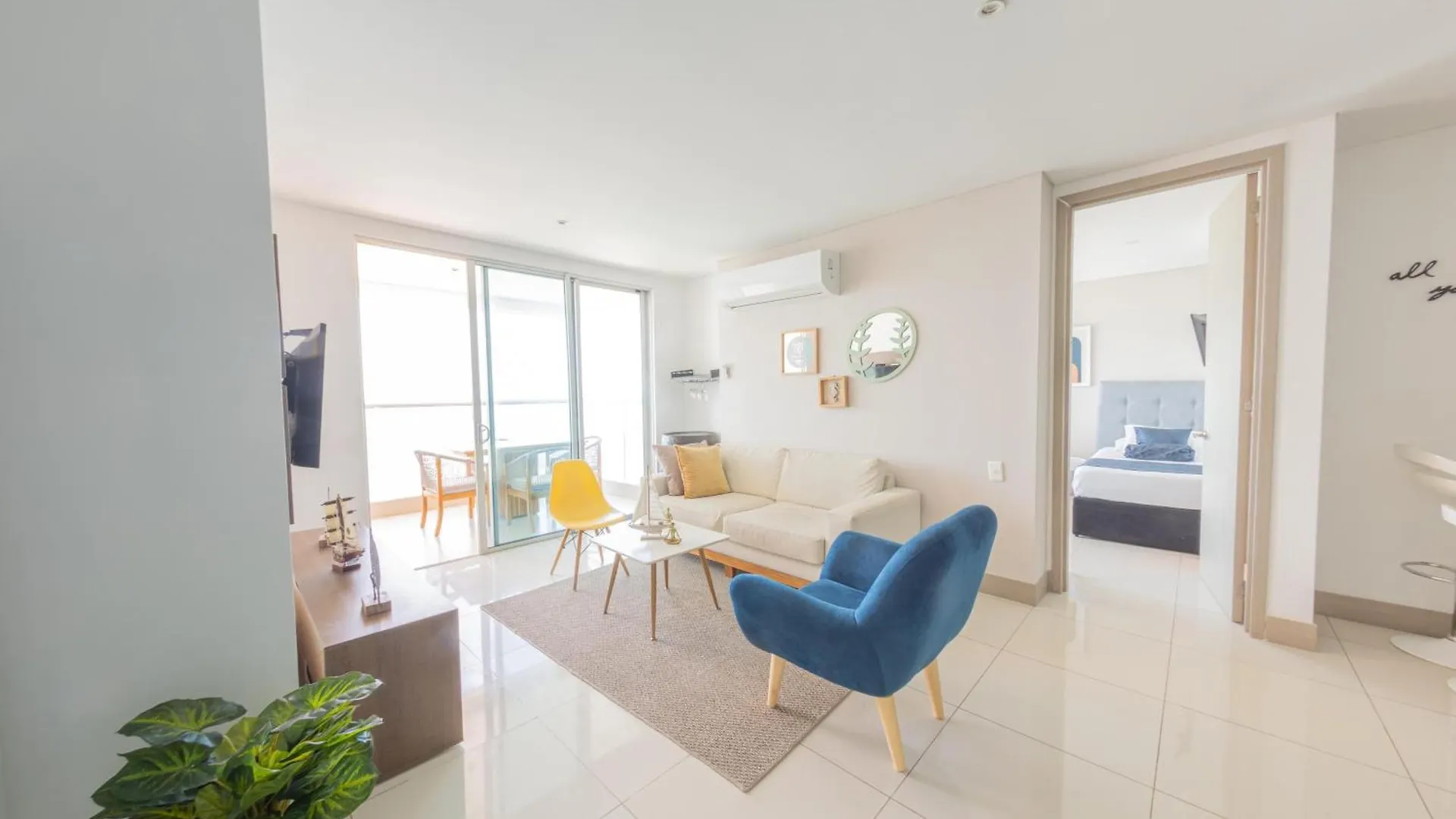 Edificio Palmetto Beach Apto 1702 Cartagena Apartment